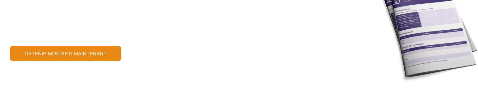 Laissez JLR effectuer les recherches pour vous en commandant un Rapport préliminaire de titres immobiliers Commandez dès aujourd'hui et obtenez 10 $ de rabais sur vos recherches ! Obtenir mon RPTI maintenant