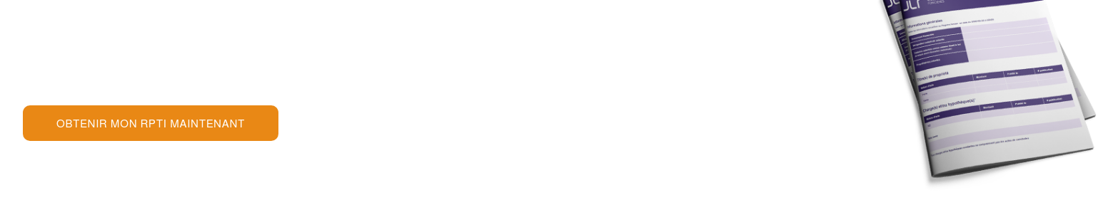 Laissez JLR effectuer les recherches pour vous en commandant un Rapport préliminaire de titres immobiliers Obtenez : les noms des propriétaires, les charges et hypothèques existantes, la déclaration de copropriété, l'index de l'immeuble et plus! ! Obtenir mon RPTI maintenant